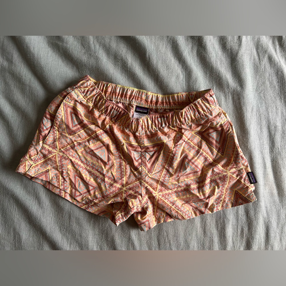 Patagonia Barely Baggies Geometric Print
